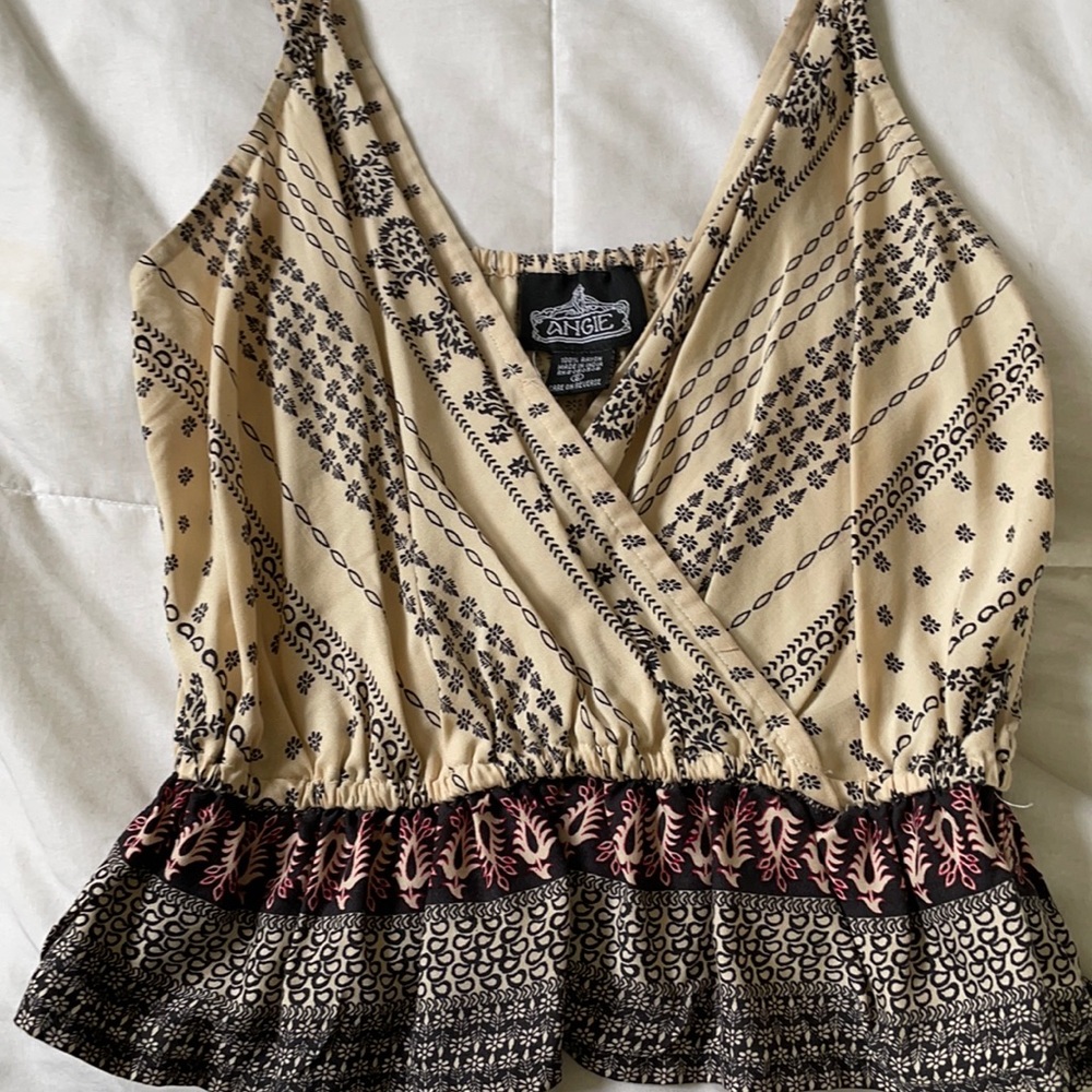 Blouse, cropped